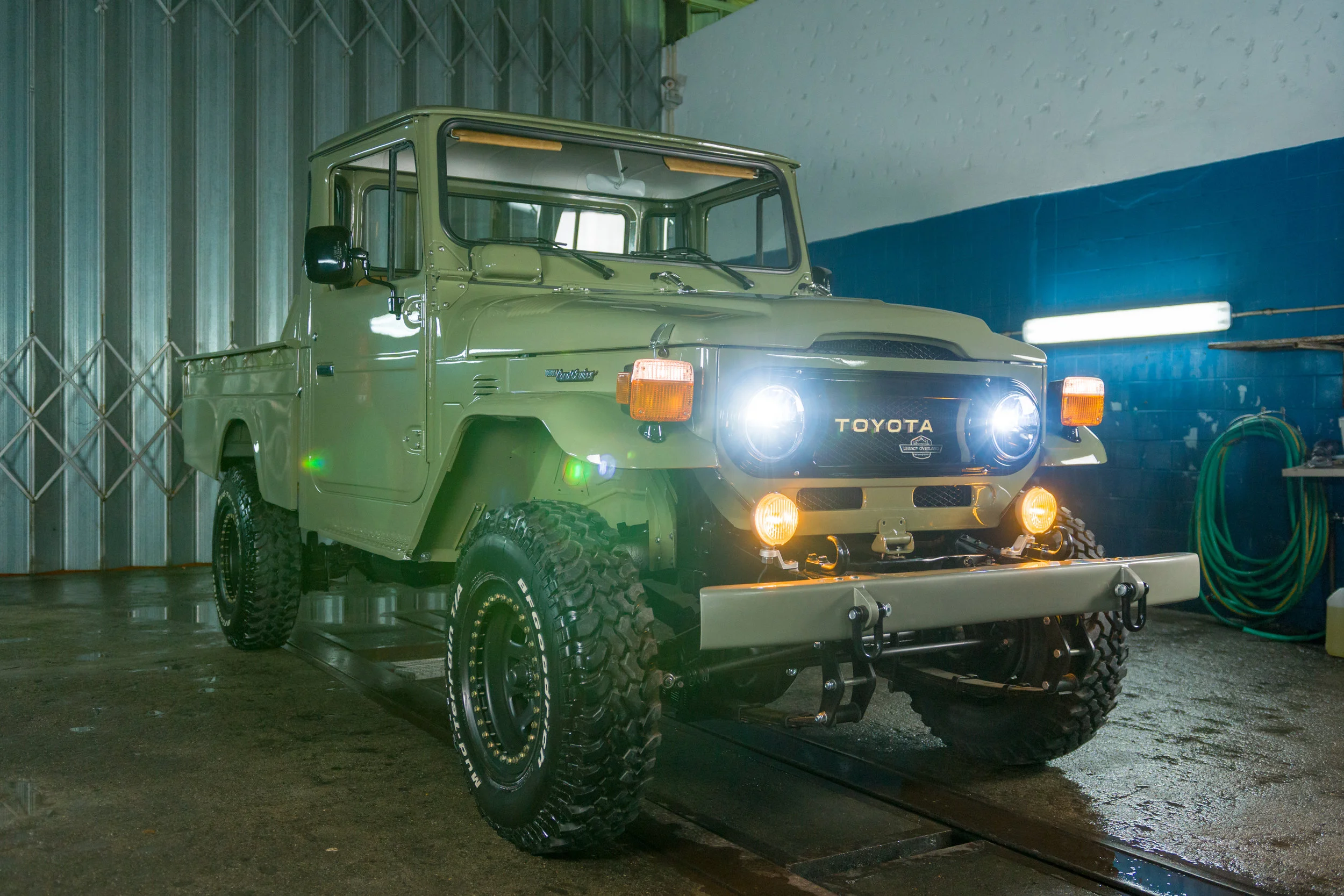 1978 Toyota Land Cruiser HJ-45 long bed pick-up — Legacy Overland